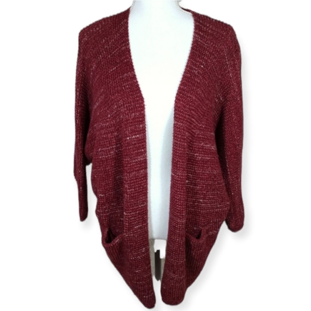 UNIVERSAL THREAD BURGUNDY CARDIGAN SZ.S EUC